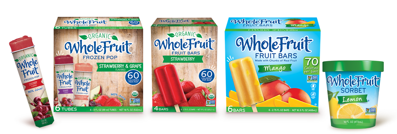 Whole Fruit Frozen Novelties